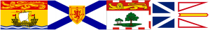 Maritimes Flags 300x43